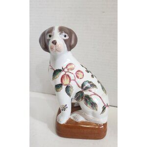 Vintage Chinese Porcelain Foo Dog Figurine Statue